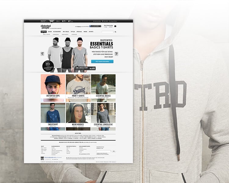 Distortedpeople Ecommerce Shop